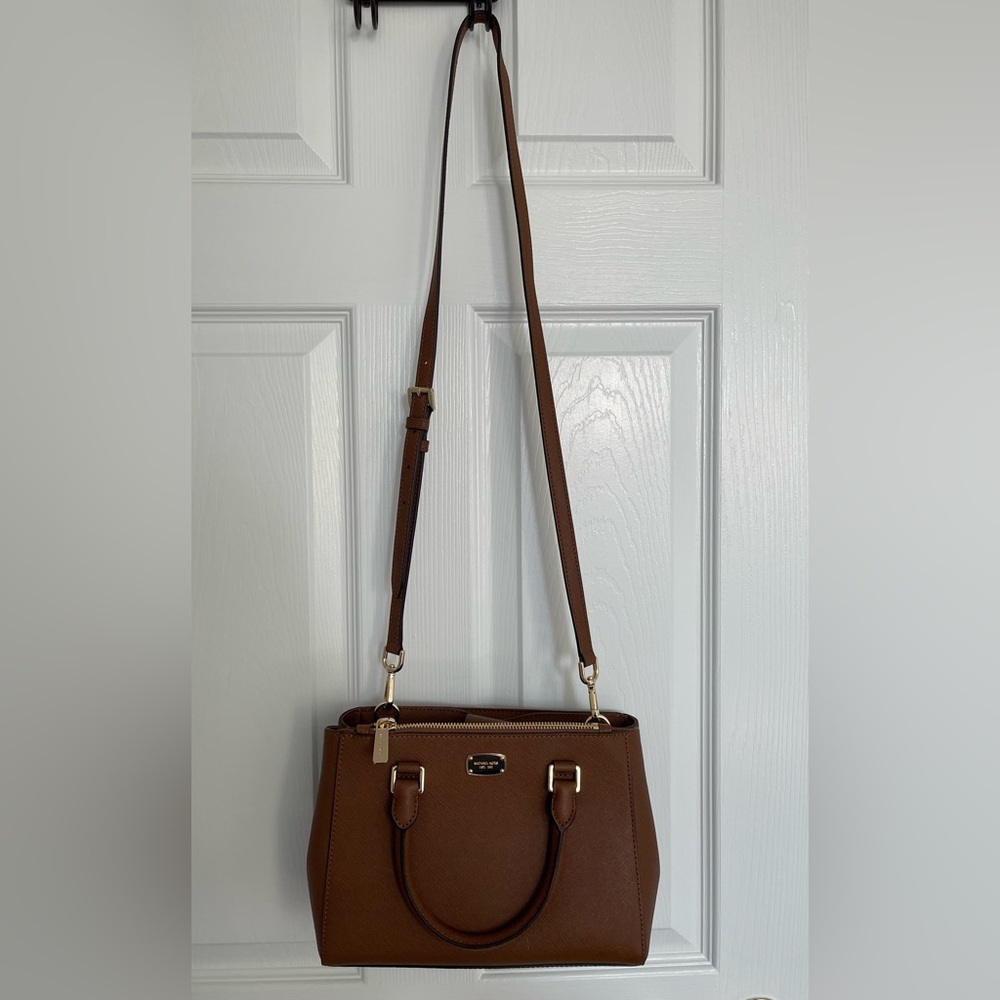 Michael Kors Kellen Saffiano Leather Satchel